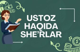 Ustoz haqida sherlar to'plami