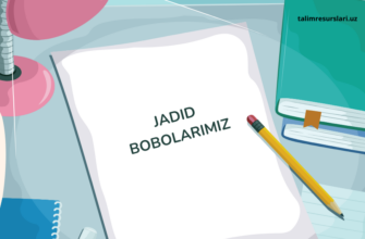 Jadid bobolarimiz
